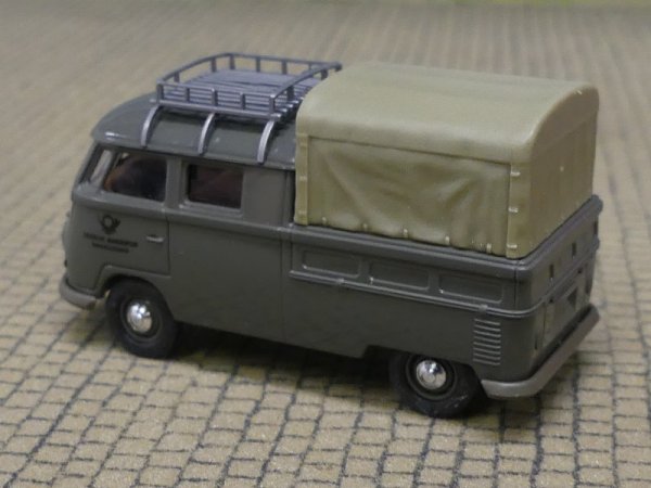 1/87 Brekina # 0729 VW T1 b Doka DBP Bautrupp