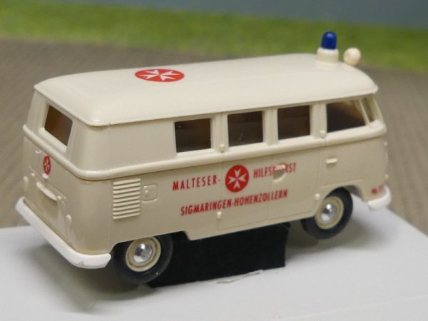 1/87 Brekina # 0706 VW T1 b Malteser-Hilfsdienst Sigmaringen-Hohenzollern