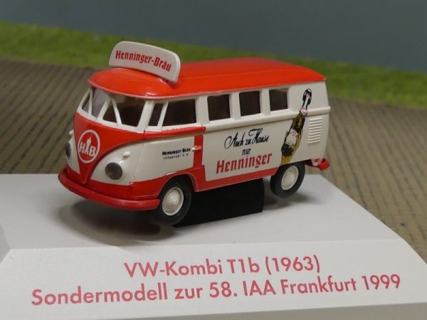 1/87 Brekina # 0772 VW T1 b Henninger Bräu