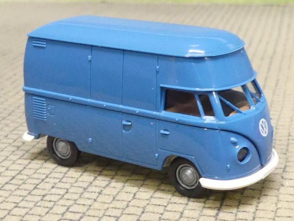 1/87 Brekina # 0781 VW T1 b HD Kasten azurblau