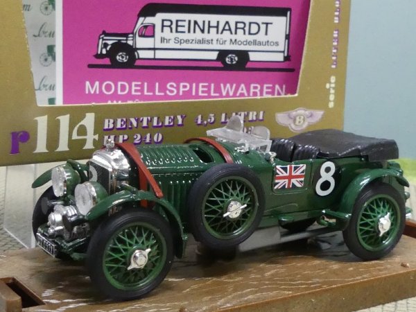 1/43 Brumm Bentley 1.5 l HP 105-130 1928 #8 r114