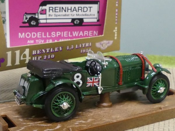 1/43 Brumm Bentley 1.5 l HP 105-130 1928 #8 r114