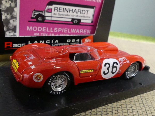 1/43 Brumm Lancia D 24 Fangio - Carrera 1953 #36 r205