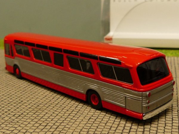 1/87 Busch Fishbowl rot Amerikanischer Bus SONDERPREIS 44501