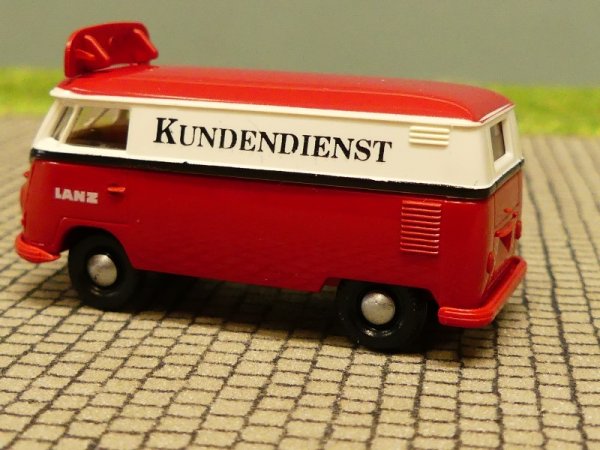 1/87 Brekina # 0307 VW T1 b Lanz Kundendienst mit Dachschild Kasten