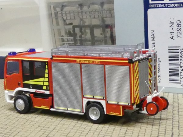 1/87 Rietze MAN Schlingmann Varus 13t ´08 HLF FW Vorführdesign 72989