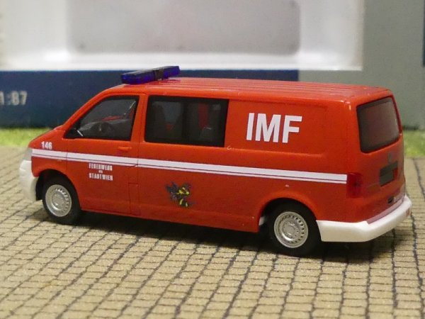 1/87 Rietze VW T5 Fw Wien IMF Halbbus 51875
