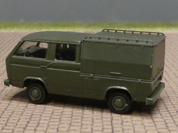 1/87 Roco VW T3 DoKa Militär in Faltbox