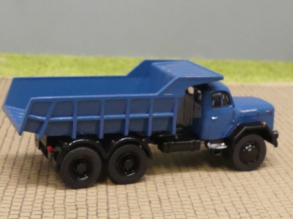 1/87 Brekina Magirus Jupiter Muldenkipper dunkelblau 83302