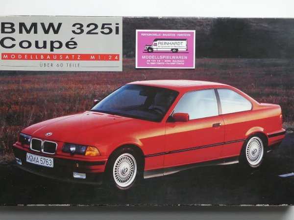 1/24 Gama BMW 325i Coupe schwarz Bausatz Metall