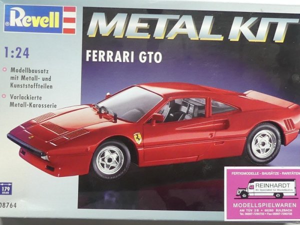 1/24 Revell Metal Kit Ferrari GTO #08764