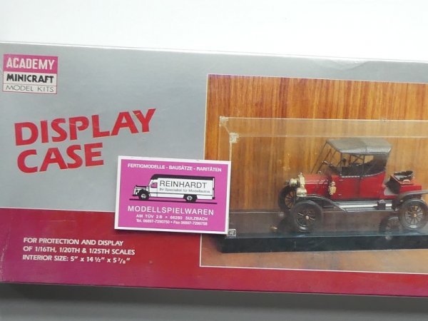 Minicraft Bausatz Vitrine für Modelle 1/16 bis 1/25