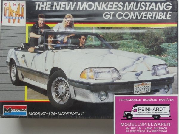 1/24 Monogram The New Monkees Mustang GT Cabrio #2771