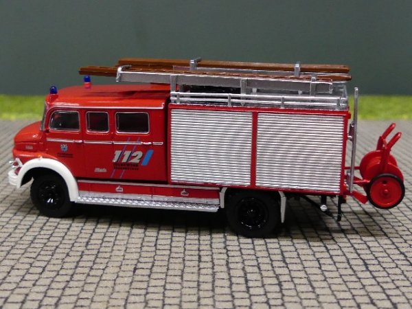 1/87 Brekina MB LAF 1113 LF 16 Feuerwehr Saarbrücken Sondermodell Reinhardt