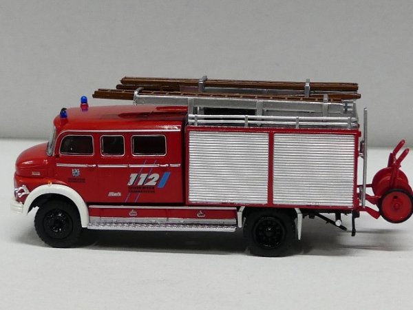 1/87 Brekina MB LAF 1113 LF 16 Feuerwehr Saarbrücken Sondermodell Reinhardt
