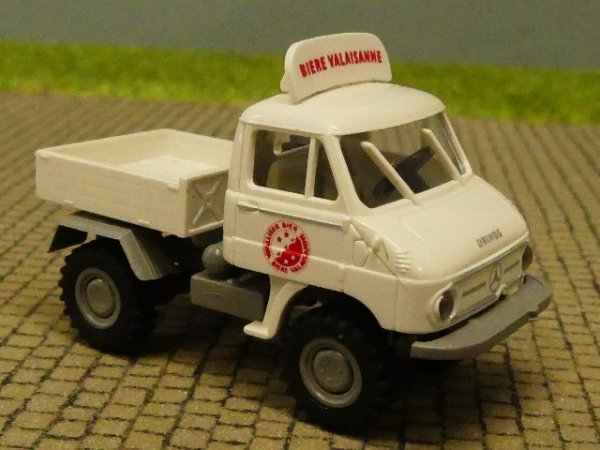 1/87 Brekina Unimog 411 Biere Valaisanne Ch Pritsche