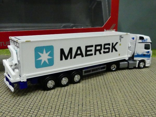 1/87 Herpa MB Actros GS GDH Seitenlader-Sattelzug 313384