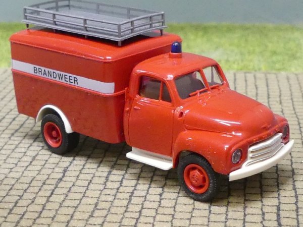 1/87 Brekina Opel Blitz Brandweer, Kasten