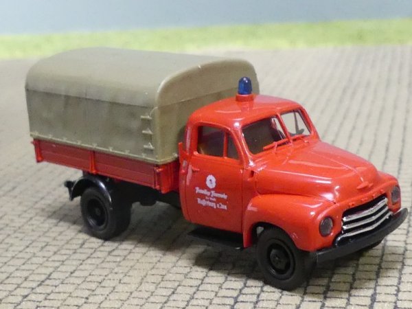 1/87 Brekina Opel Blitz Feuerwehr Wasserburg 3504