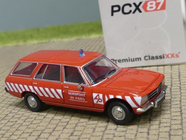 1/87 PCX Peugoet 504 Break Aeroport Paris F 92999