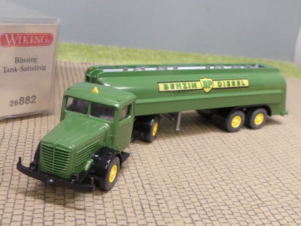 1/87 Wiking Büssing 8000 BP Diesel Tank-Sattelzug 882