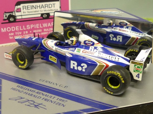 1/43 Onyx Williams Renault 1997 German GP Heinz-Harald Frentzen