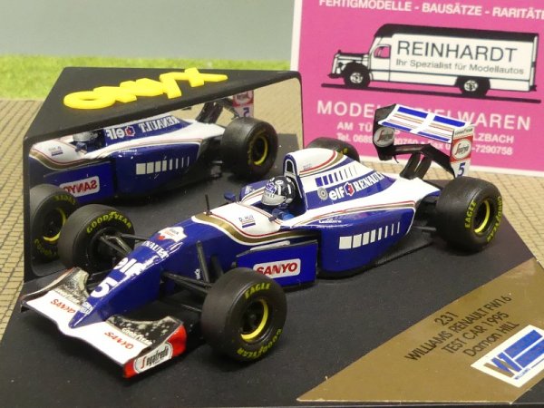 1/43 Onyx Williams Renault FW16 #5 Test Car 1995 Damon HILL 231