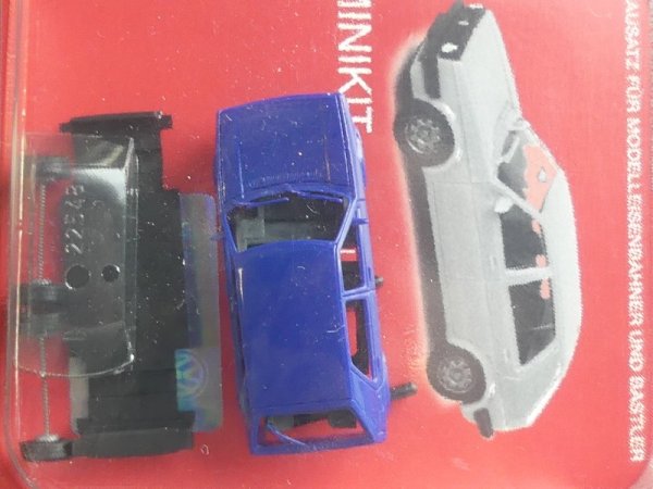 1/87 Herpa Minikit VW Golf II 4-türig blau 012195-005