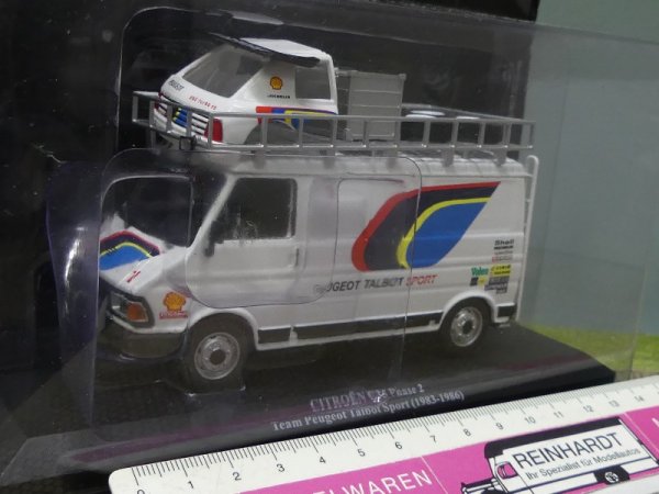1/43 Citroen C35 Phase 2 Team Peugeot Talbot Sport Rallye Service Peugeot