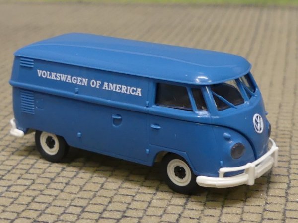 1/87 Brekina # 0721 VW T1 b Volkswagen of America Kasten, Export USA