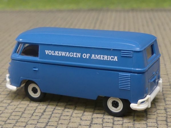 1/87 Brekina # 0721 VW T1 b Volkswagen of America Kasten, Export USA