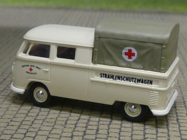 1/87 Brekina # 0748 VW T1 b Pr/Pl DRK Strahlenschutzwagen