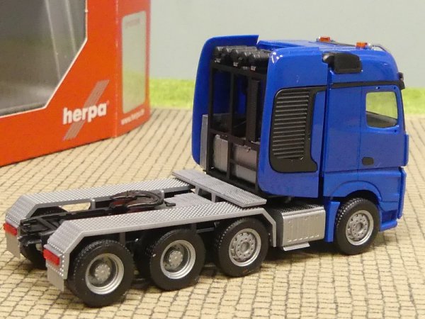 1/87 Herpa MB Arocs SLT Zugmaschine blau 307734-005