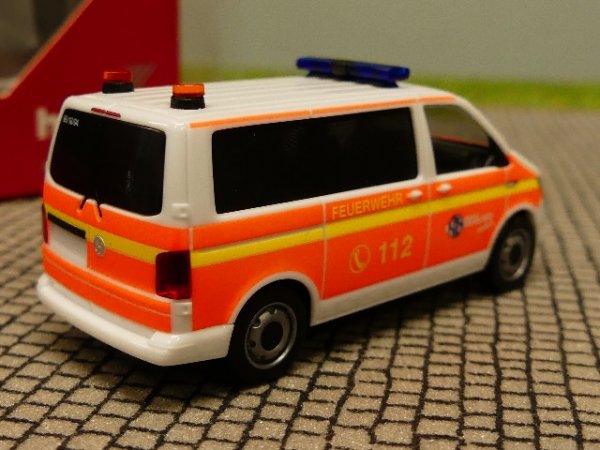 1/87 Herpa VW T6 Bus MTW FFW Norderstedt 094474