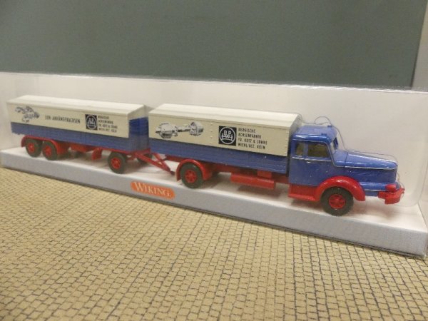 1/87 Wiking Krupp Titan Bergische Achsen Fabrik BPW