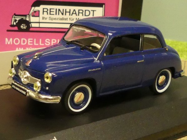1/43 White Box Panhard Scarlette dunkelblau WB147