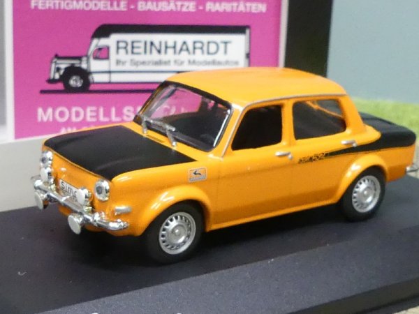 1/43 White Box Simca Rallye 2 orange/matt-schwarz WB268