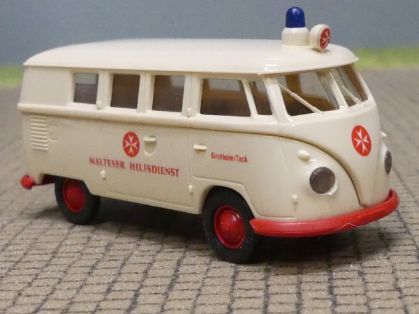 1/87 Brekina # 0651 VW T1b Malteser Hilfsdienst