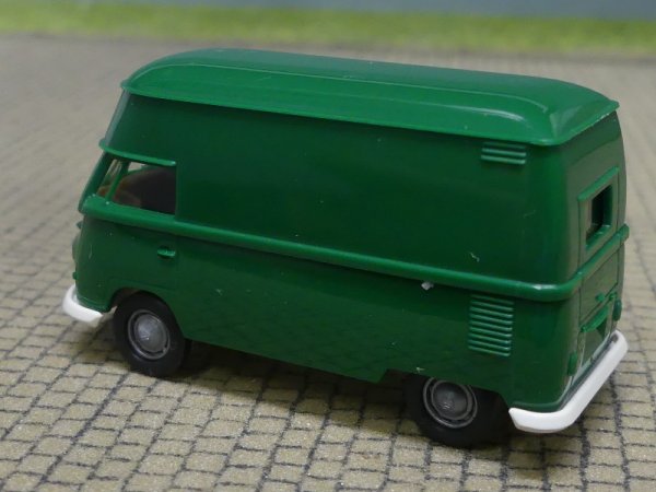 1/87 Brekina # 0782 VW T1 HD Hochdach dunkelgrün 32600