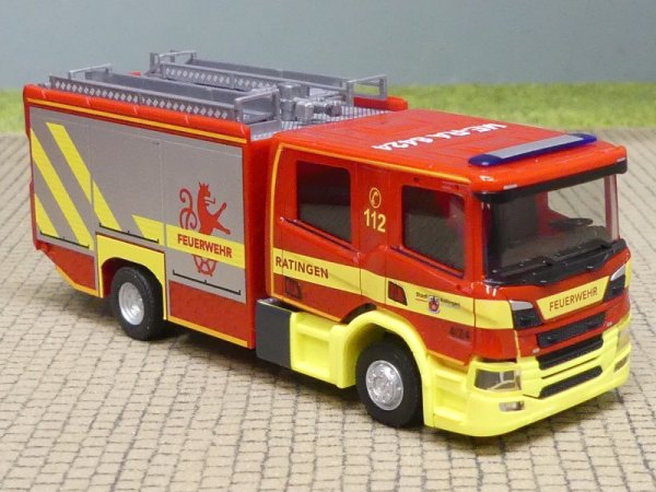 1/87 Herpa Scania CP28 HLF Feuerwehr Ratingen 098434