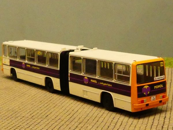 1/87 Brekina Ikarus 280 BVG Minol 95994B Sondermodell Reinhardt