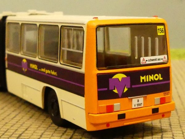 1/87 Brekina Ikarus 280 BVG Minol 95994B Sondermodell Reinhardt