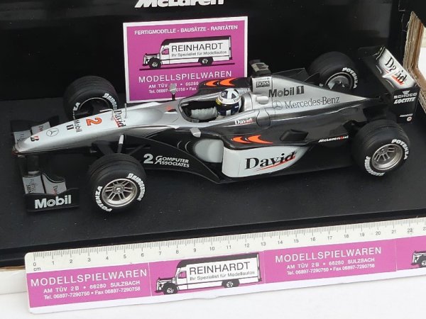 1/18 Hot Wheels McLaren MP4-15 David Coulthard 2000 26740