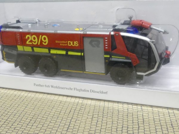 1/87 Wiking Panther 6x6 Werksfeuerwehr Flughafen Düsseldorf