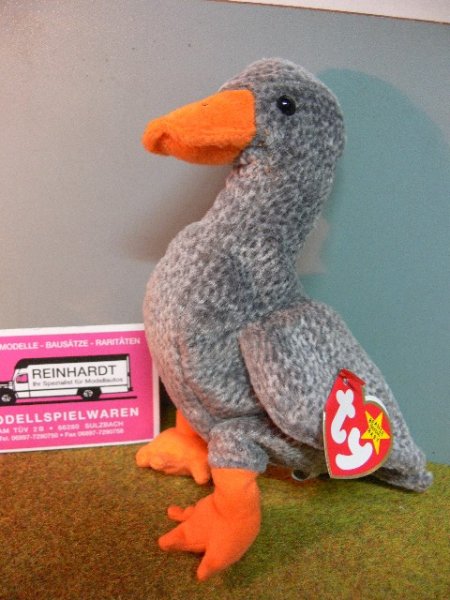 TY 66 Beanie Baby Ente Honks ca.17 cm