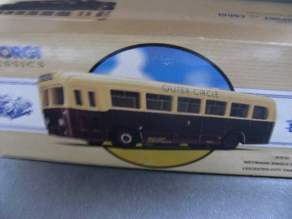 1/50 Corgi Weymann Single Deck Bus Leicester City Transport 97810