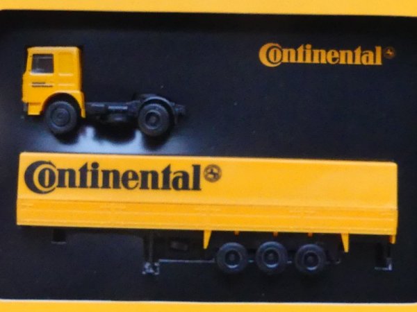 1/87 Herpa MAN F80 Continental Planen-Sattelzug