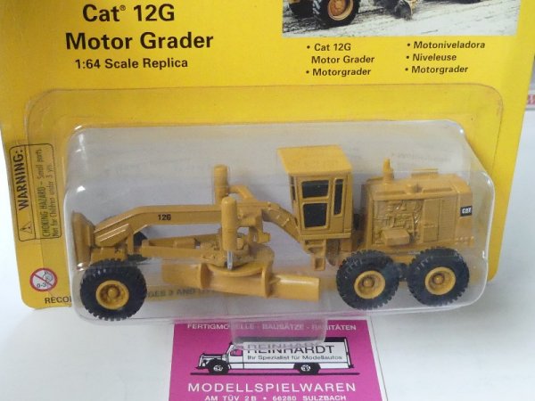 1/64 Norscot CAT 12G Grader 55703