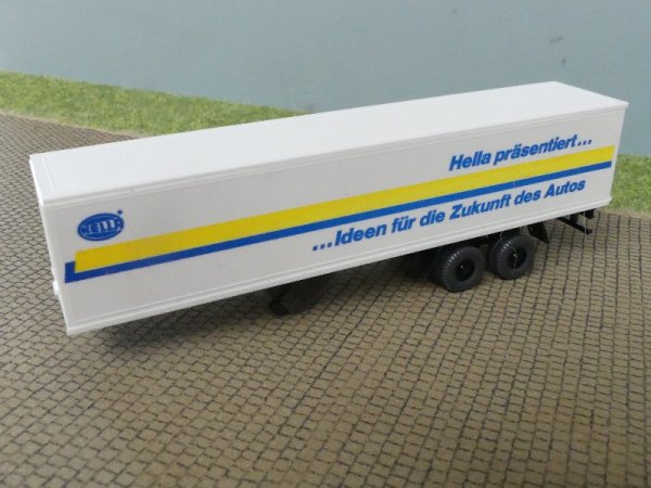 1/87 Wiking HELLA Koffer-Sattelauflieger