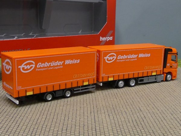 1/87 Herpa MB Actros Bigspace `18 Volumen-HZ Gebrüder Weiss 316149